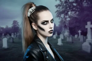 Cool And Cute Halloween Hairstyles For Girls