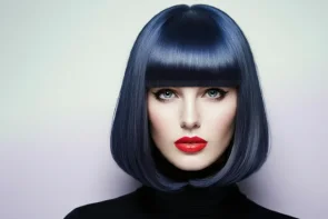 Bob With Center Parting: Latest Hairstyle Trend!