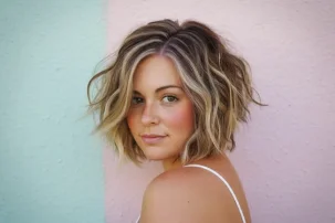 Best Medium-Length Haircuts For Chubby Faces: Style Guide