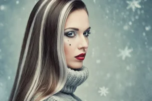 10 Ways To Rock Winter Highlights For Brown Hair
