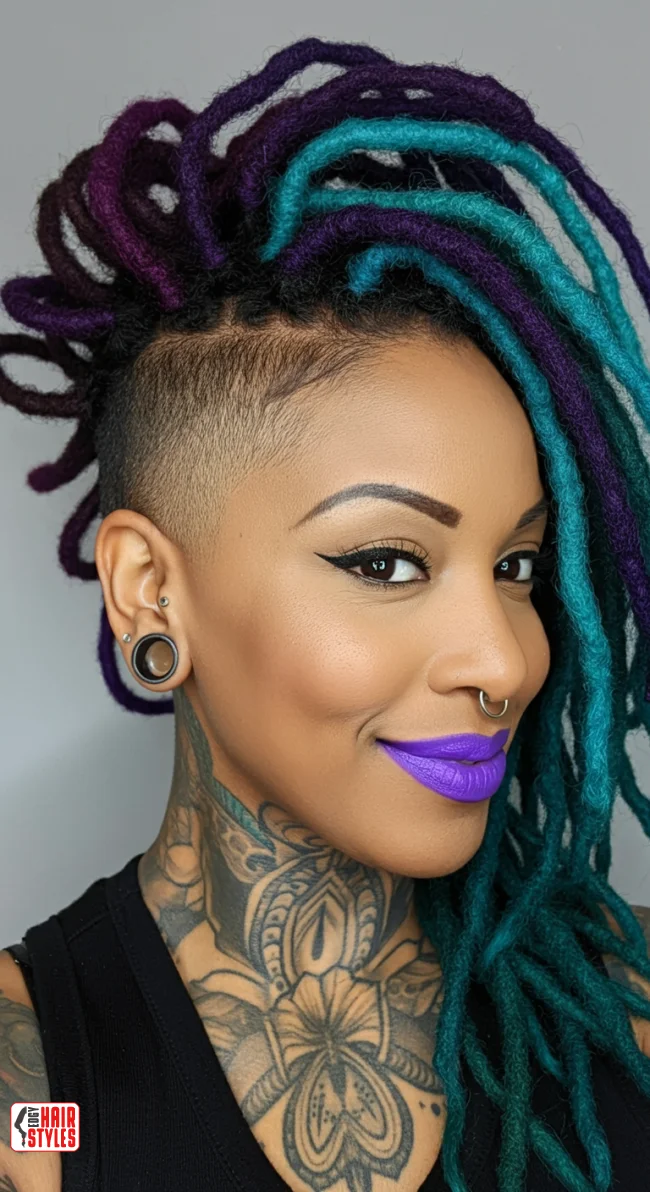 8. Dreadlock Mohawk | Bold And Trendy: Mohawk Hairstyles In Modern Fashion