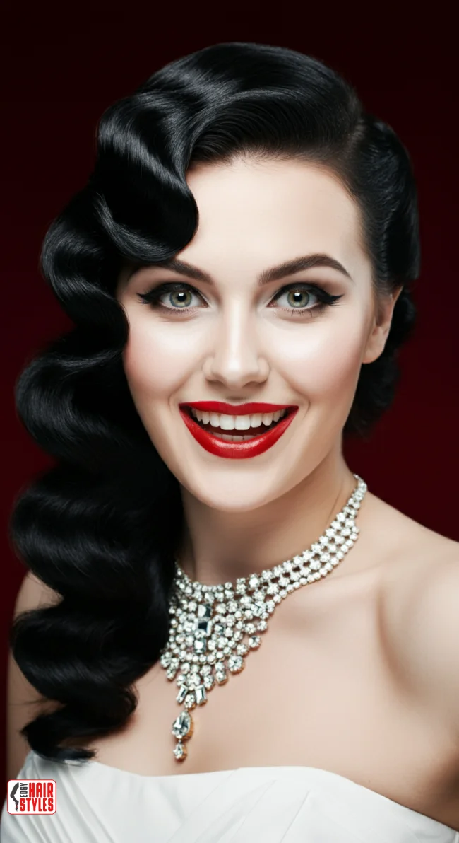 4. Hollywood Glam Waves | Perfect Wedding Hairstyles: Timeless Trends For Your Special Day