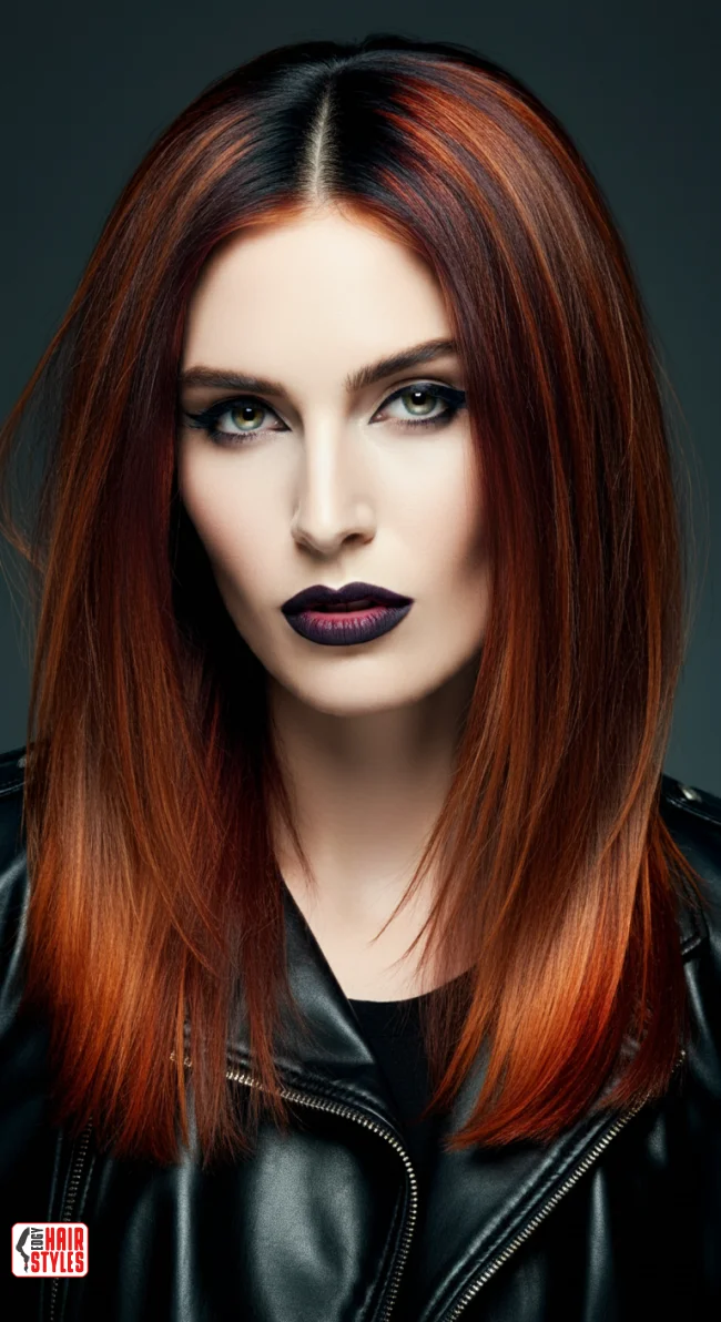 8. Rooted Copper Balayage | Copper Balayage: All About Copper Balayage And How To Adopt It