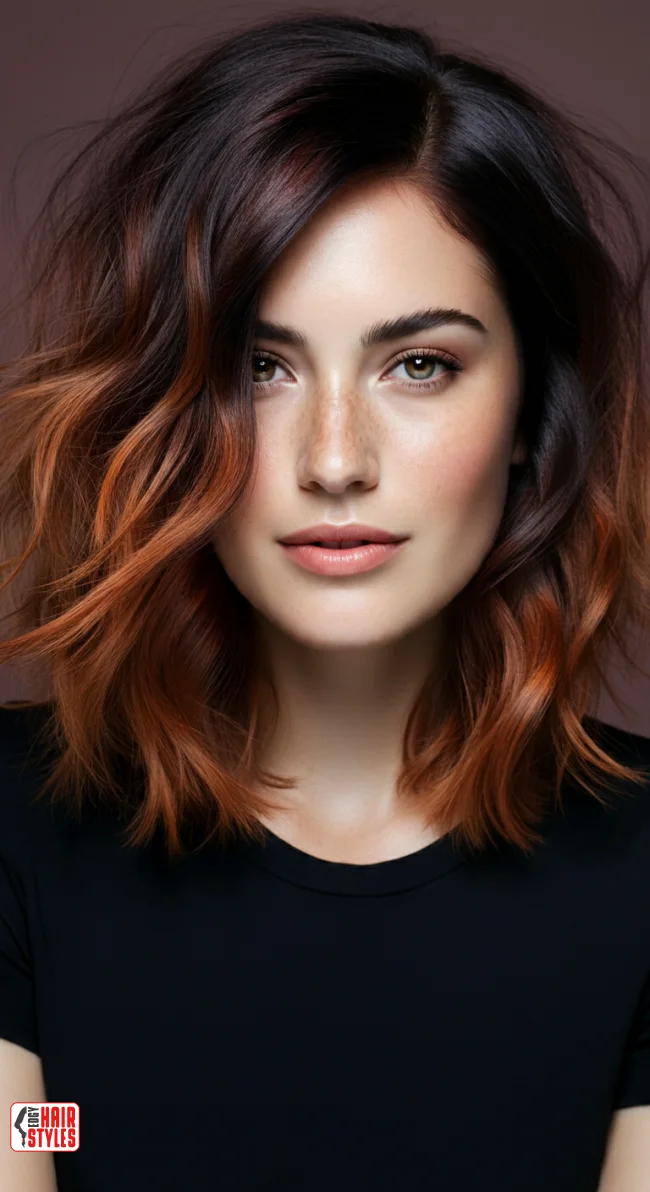 1. Classic Copper Balayage | Copper Balayage: All About Copper Balayage And How To Adopt It