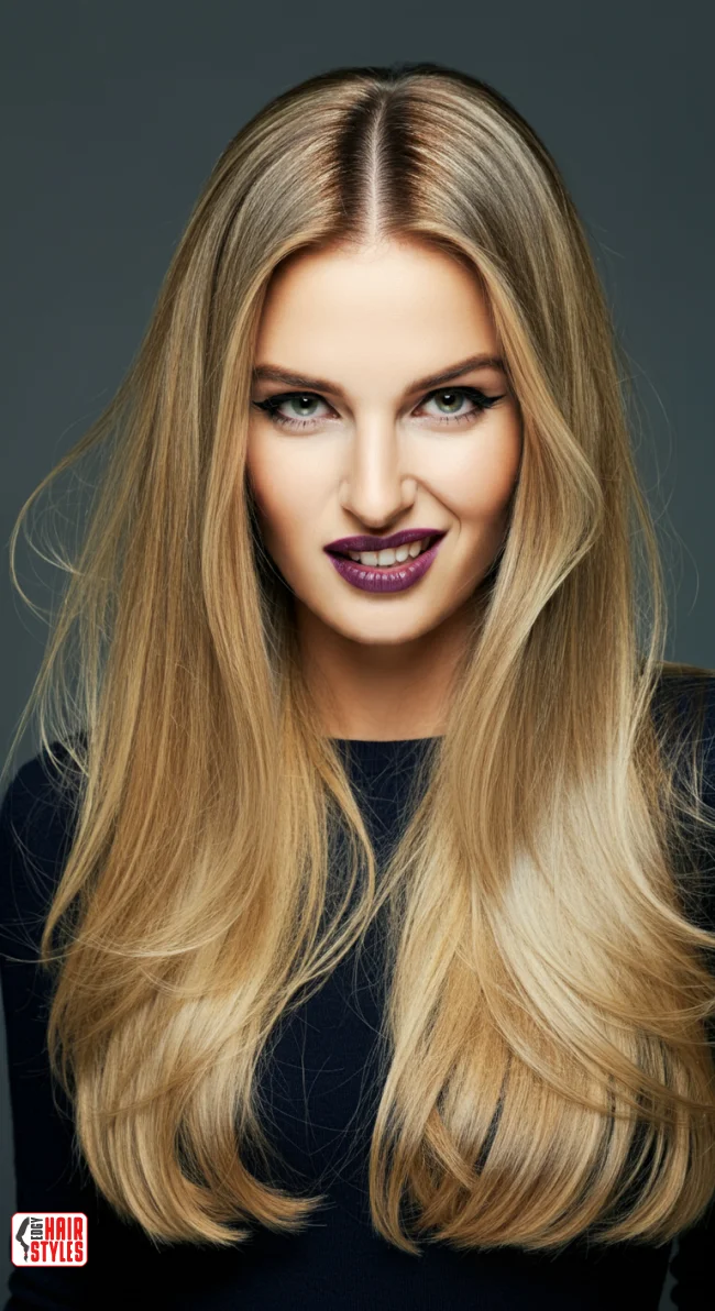 6. Long Layers | Top Hairstyles For Square Face Shape - Flattering Styles