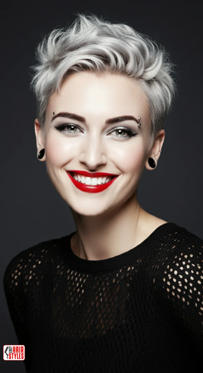 4. Pixie Cut with Volume | Top Hairstyles For Square Face Shape - Flattering Styles