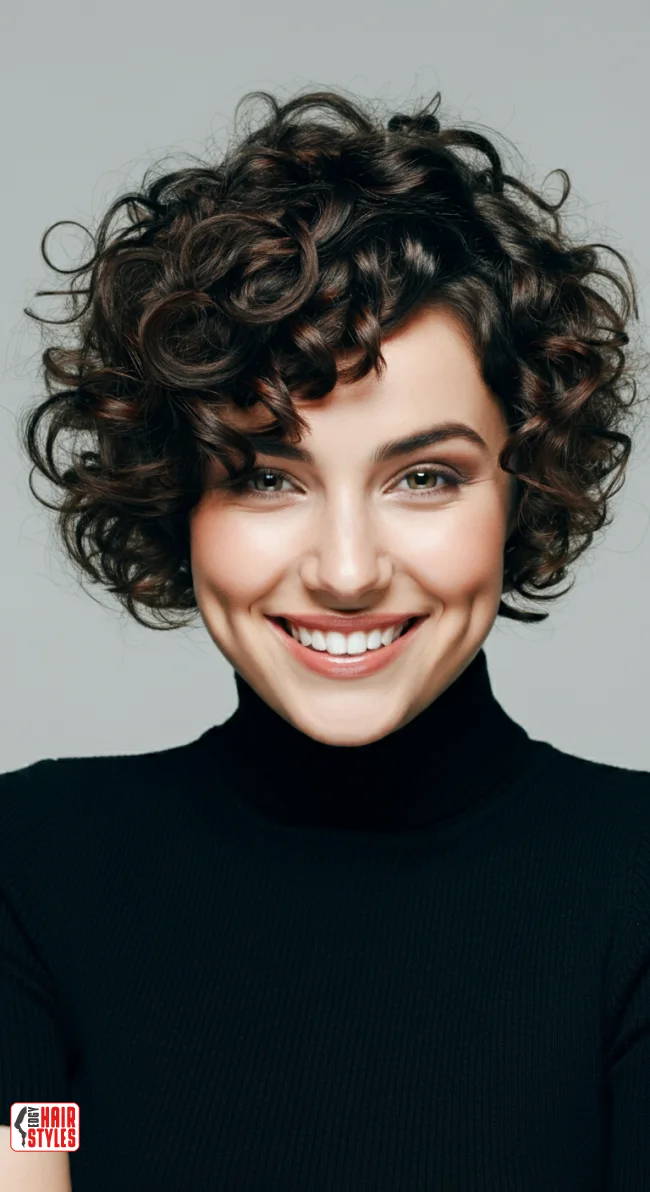 5. Curly Bob | Top Hairstyles For Square Face Shape - Flattering Styles