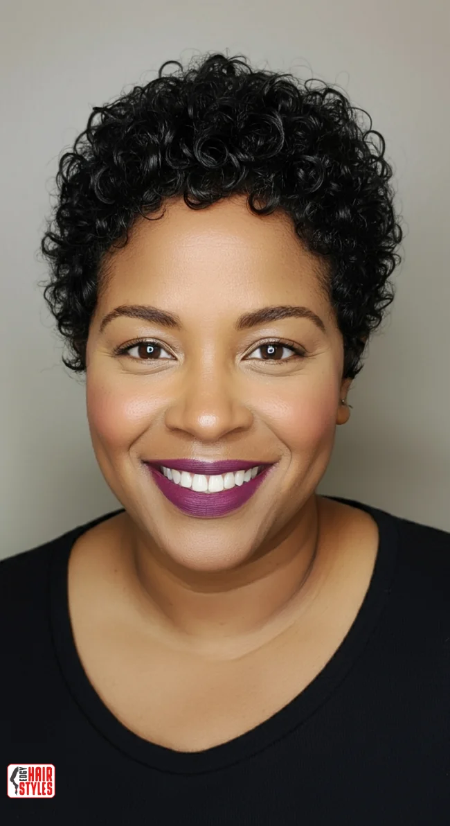 7. Curly Crop | 10 Short Hairstyles To Feel Great In Your 40S