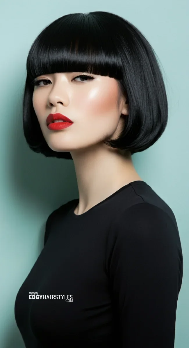 2. Sleek Blunt Bob | 10 Trendy Hairstyles To Try In 2025