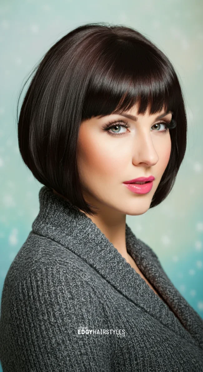 1. Classic Bob Cut | 10 Winter Haircut Trends To Jump On Right Now