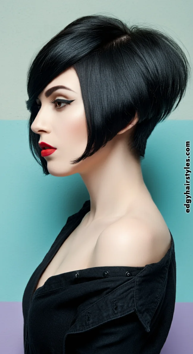 3. Asymmetrical Bob | Chic Short Bob Haircuts For Fine Hair - Boost Your Style