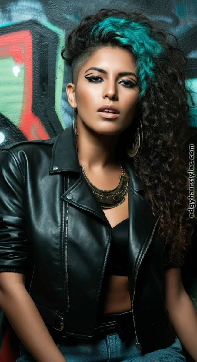 6. Colorful Undercut | Undercut Hairstyles For Women - 10 Ideas, Inspiration And Styling Tips!