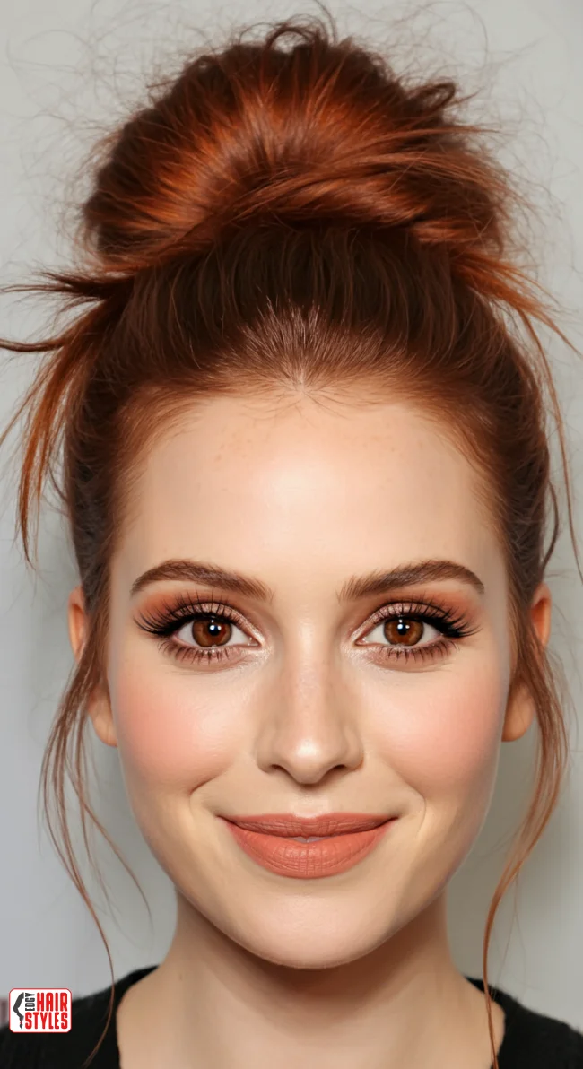 5. Messy Bun | Perfect Hairstyles For Thick Hair - Unlocking Style