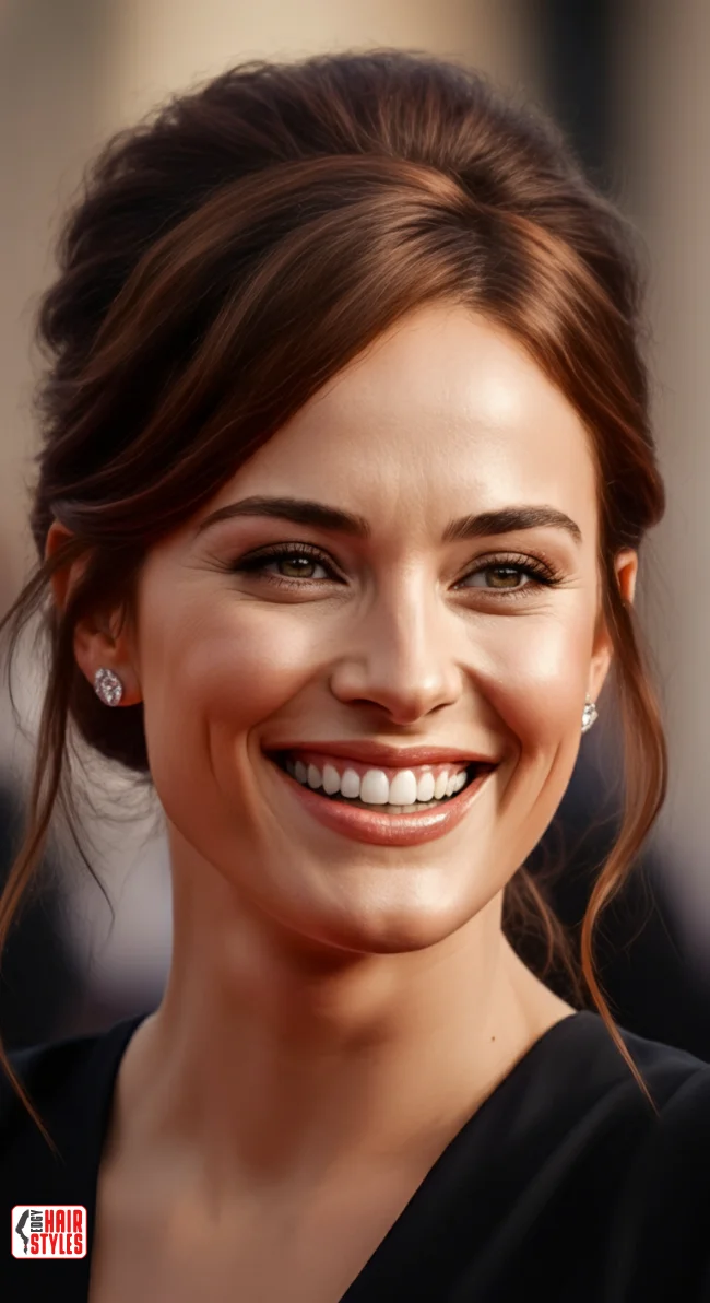 9. Half-Up Top Knot | Perfect Hairstyles For Thick Hair - Unlocking Style