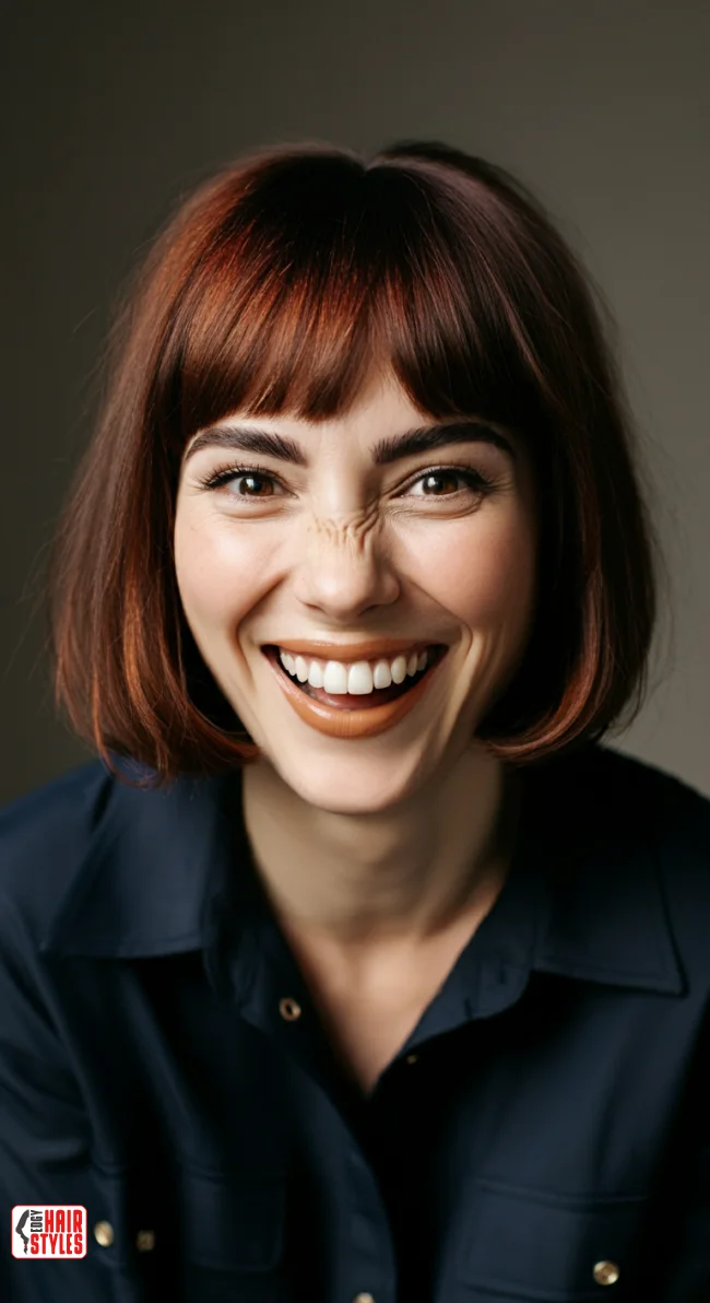 1. Blunt Bob with Subtle Layers | Gorgeous Hairstyles That Make Thin Hair Look Thicker And Voluminous