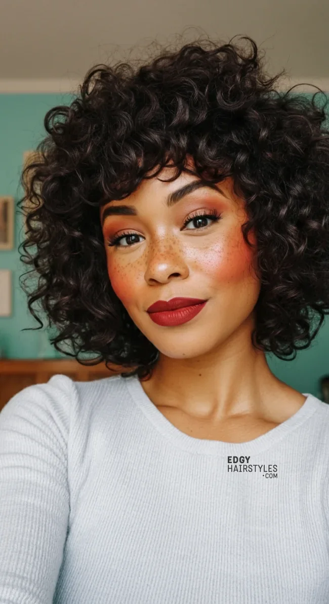 2. Curly Quick Weave Bob | 8 Quick Weave Hairstyles That Will Transform Your Style