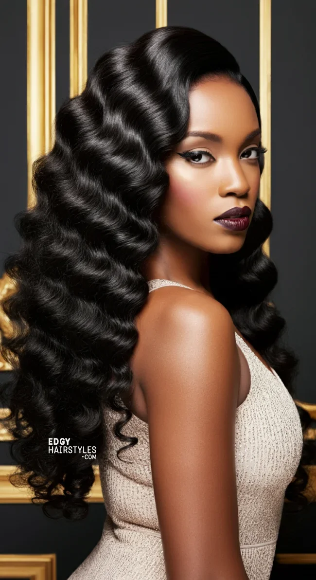 4. Deep Wave Quick Weave | 8 Quick Weave Hairstyles That Will Transform Your Style