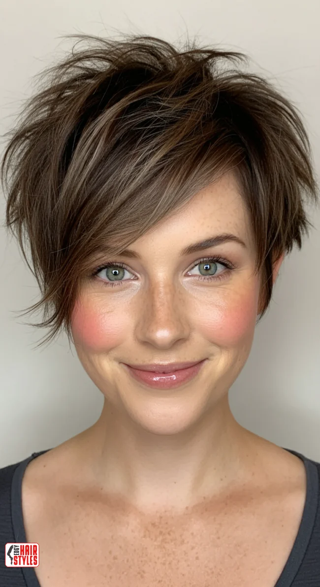 9. Shaggy Pixie | Pixie Hairstyles For Trendsetting Elegance