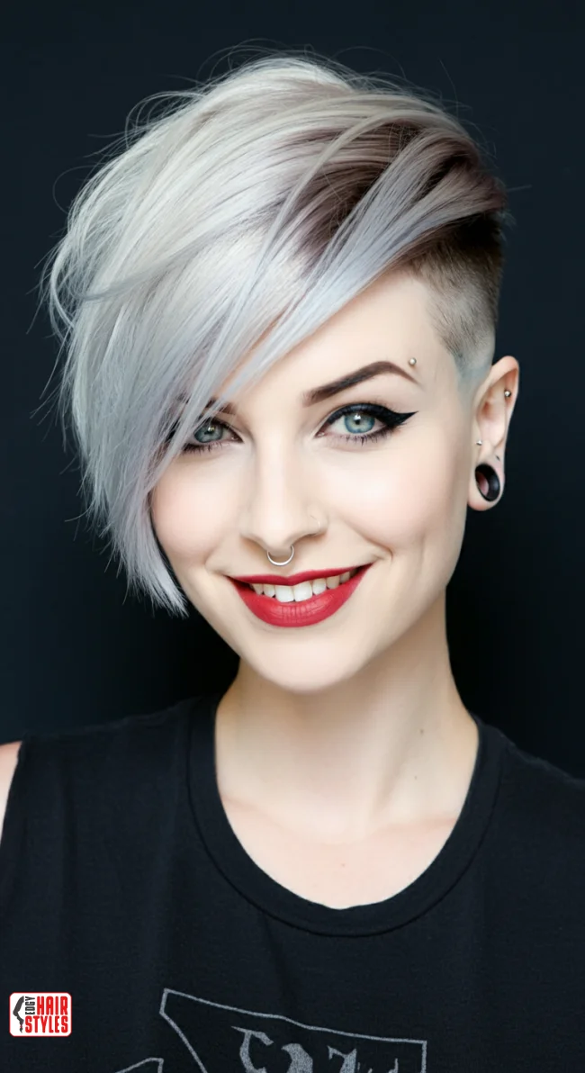 5. Undercut Pixie | Pixie Hairstyles For Trendsetting Elegance