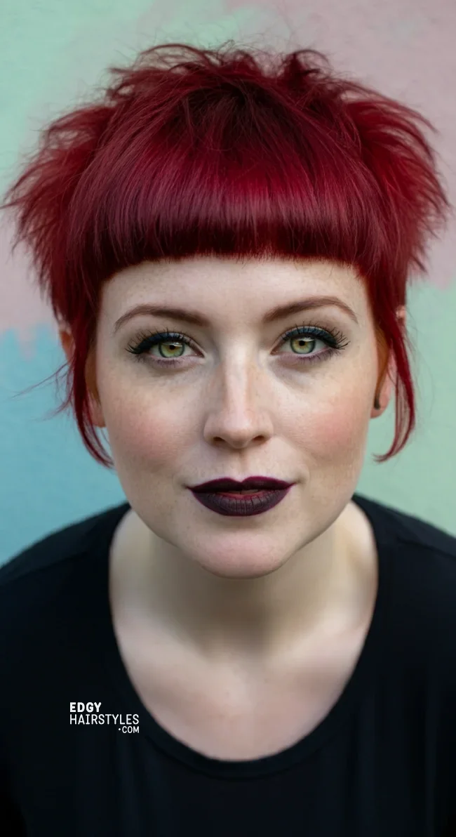 10. Baby Bangs for Bold Looks | How To Style Bangs For Different Hair Textures: 10 Stunning Looks