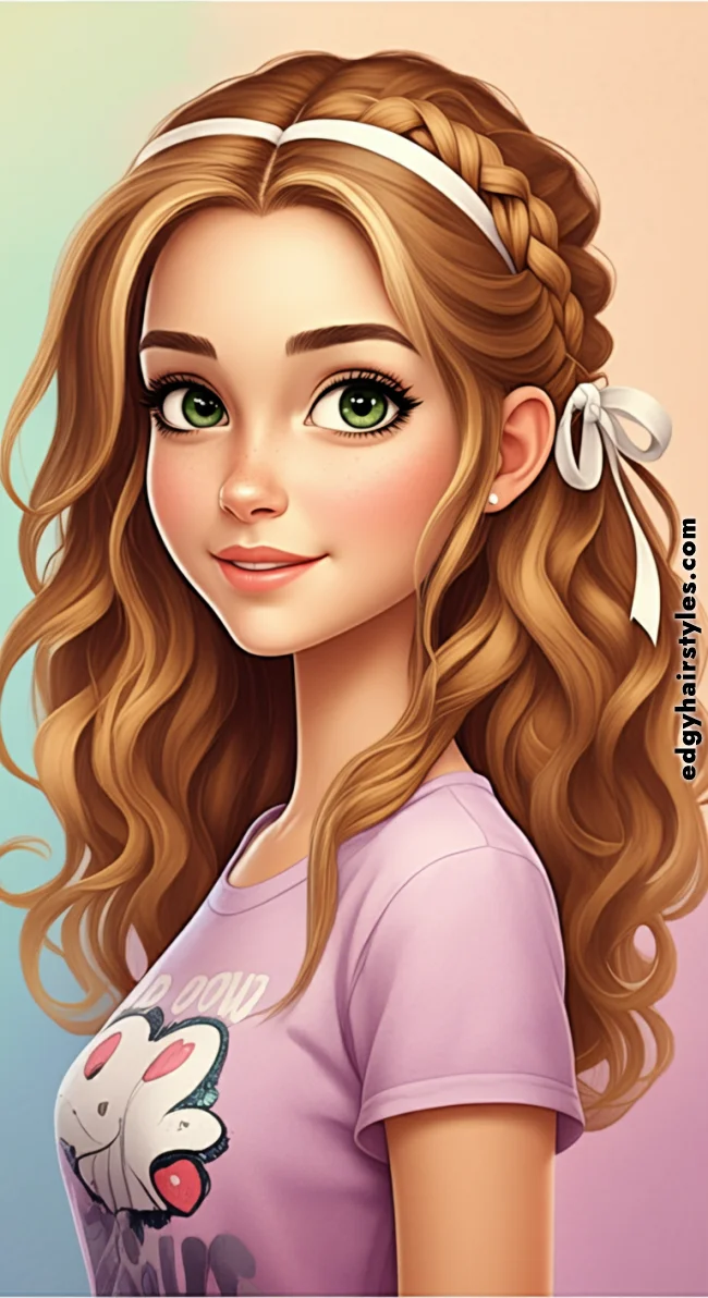 10. Half-Up, Half-Down | Best Teen Hairstyles: Trendy Looks For Teenagers