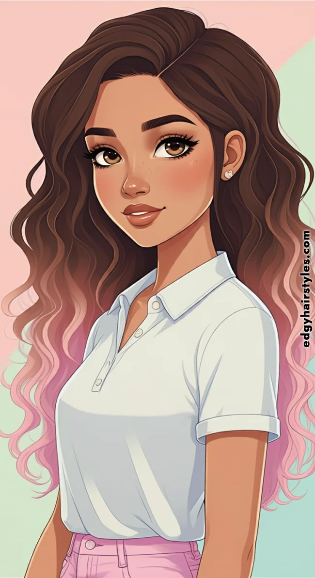 5. Ombre Waves | Best Teen Hairstyles: Trendy Looks For Teenagers