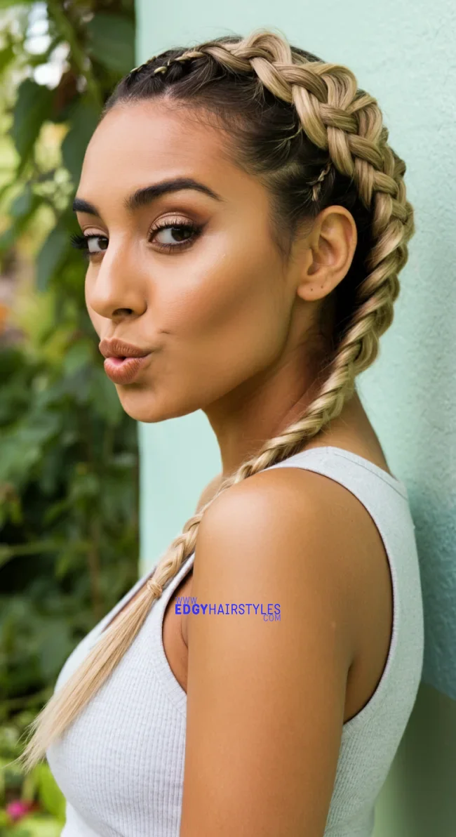 3. French Braid | 10 Easy Hairstyles For School
