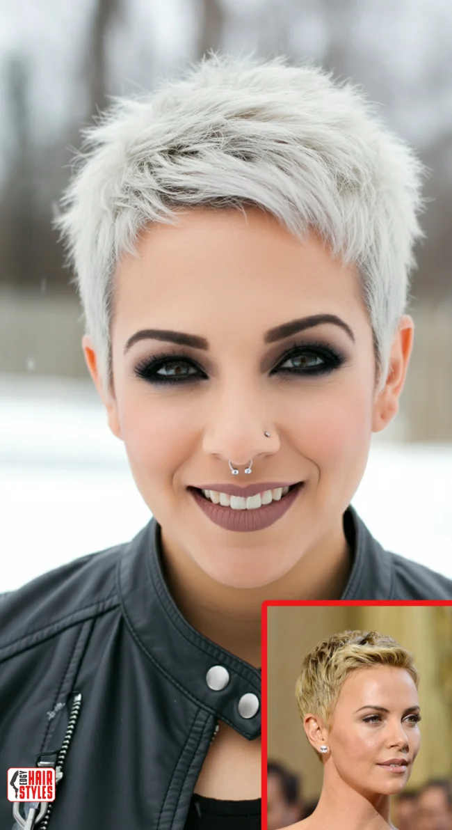 5. Textured Pixie Cut | Elegant Winter Hairstyles With Celebrities: Embrace The Season In Style
