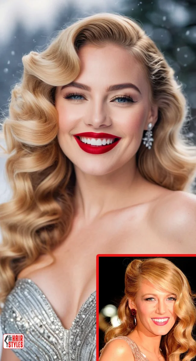 2. Voluminous Hollywood Waves | Elegant Winter Hairstyles With Celebrities: Embrace The Season In Style