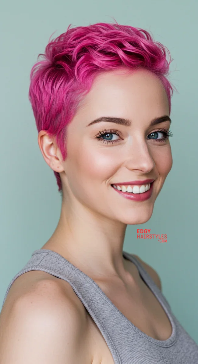 8. Crimped Pixie Cut | 10 Best Crimped Hairstyles Trending In 2024