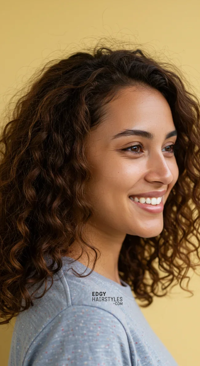 5. Soft Crimped Layers | 10 Best Crimped Hairstyles Trending In 2024