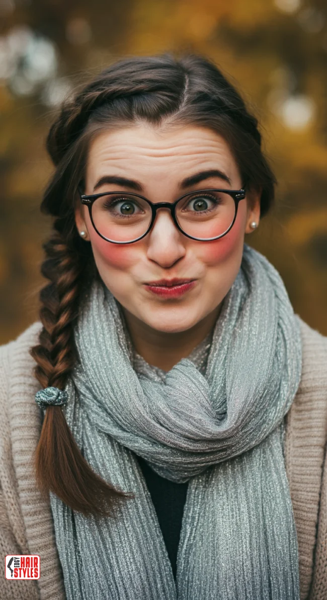 6. Braided Scrunchie Tail | Why Statement Scrunchies Are The Ultimate Hair Accessory For Every Occasion!