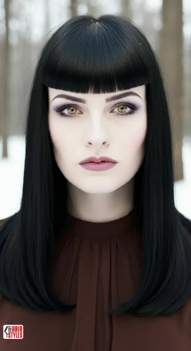 6. Sleek Straight Cut with Blunt Ends | Hairstyle Trends For Winter 2025: 7 Hottest Haircuts