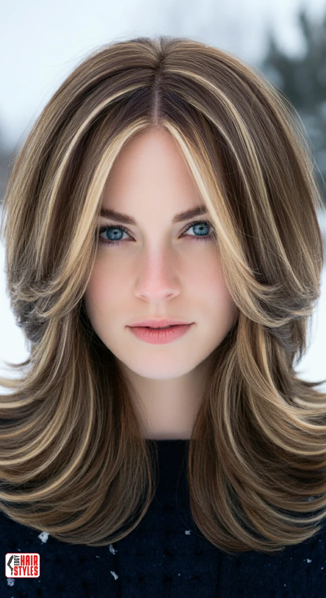 3. Long Layers with Face-Framing Highlights | Hairstyle Trends For Winter 2025: 7 Hottest Haircuts