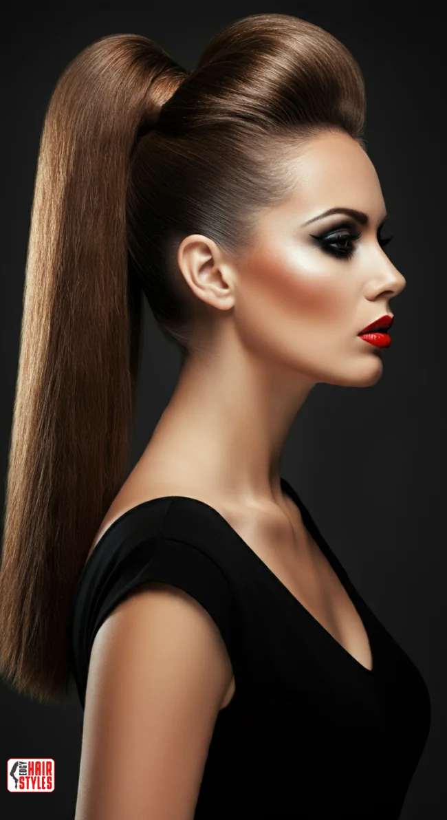 4. Voluminous High Ponytail | 10 Easy Step By Step Hair Tutorials For Chic Hairstyles