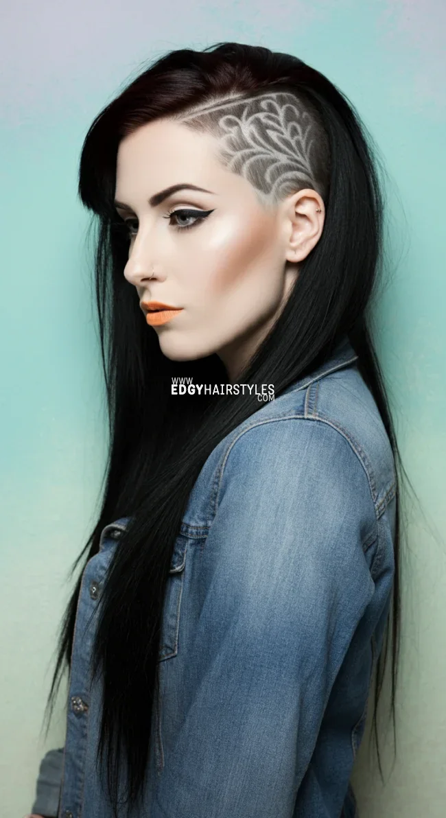 4. Shaved Undercut | 10 Bold Shaved Hairstyles For Women