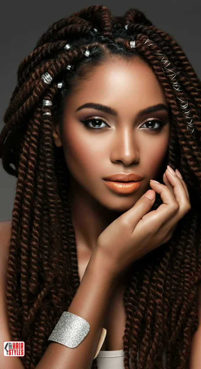 7. Senegalese Twists | 10 Top Hairstyles For Black Women (Trending For 2025)