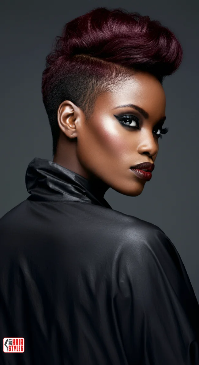 6. Tapered Cut with Shaved Sides | 10 Top Hairstyles For Black Women (Trending For 2025)
