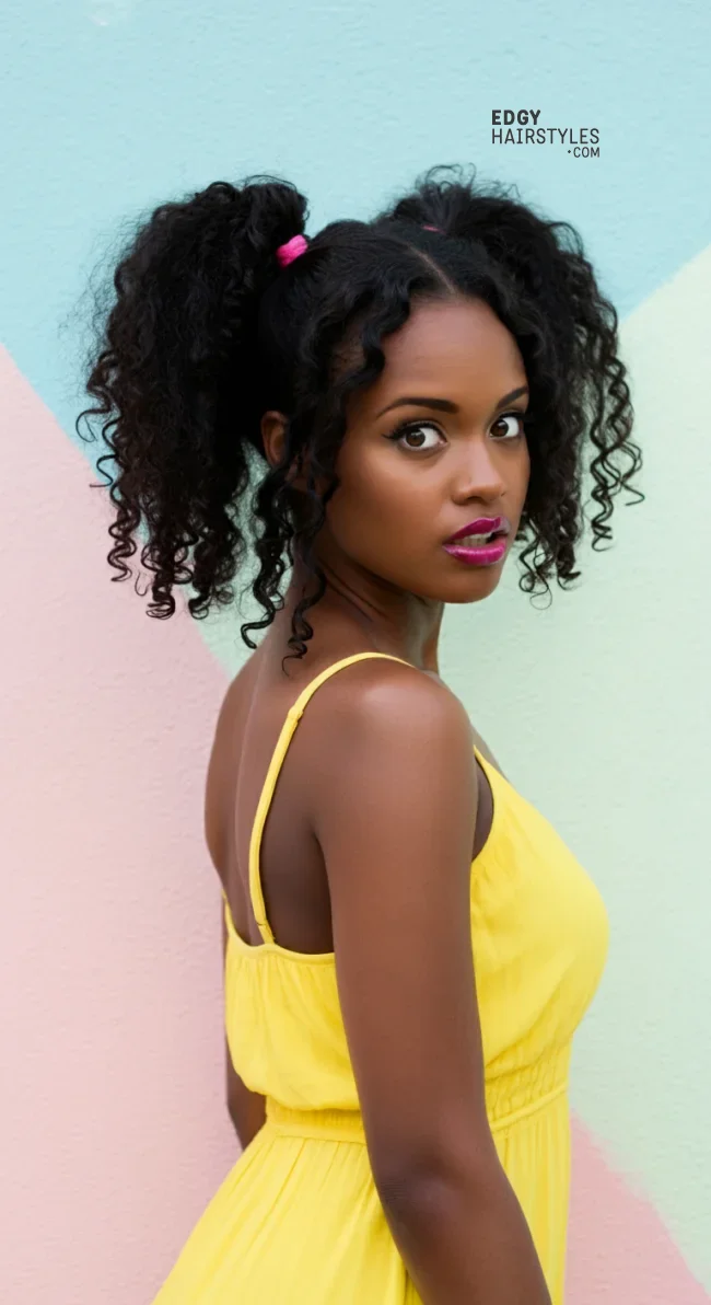 8. Mini Top Knot with Tendrils | 8 Perfect Flower Girl Hairstyles For Your Big Day