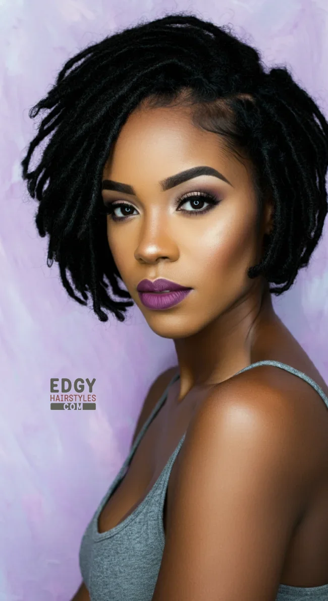 3. Soft Locs Bob | 10 Sweet And Charming Soft Locs Hairstyles