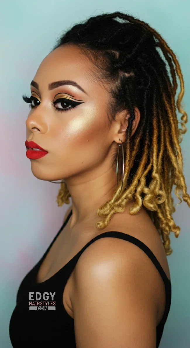 2. Ombre Soft Locs | 10 Sweet And Charming Soft Locs Hairstyles