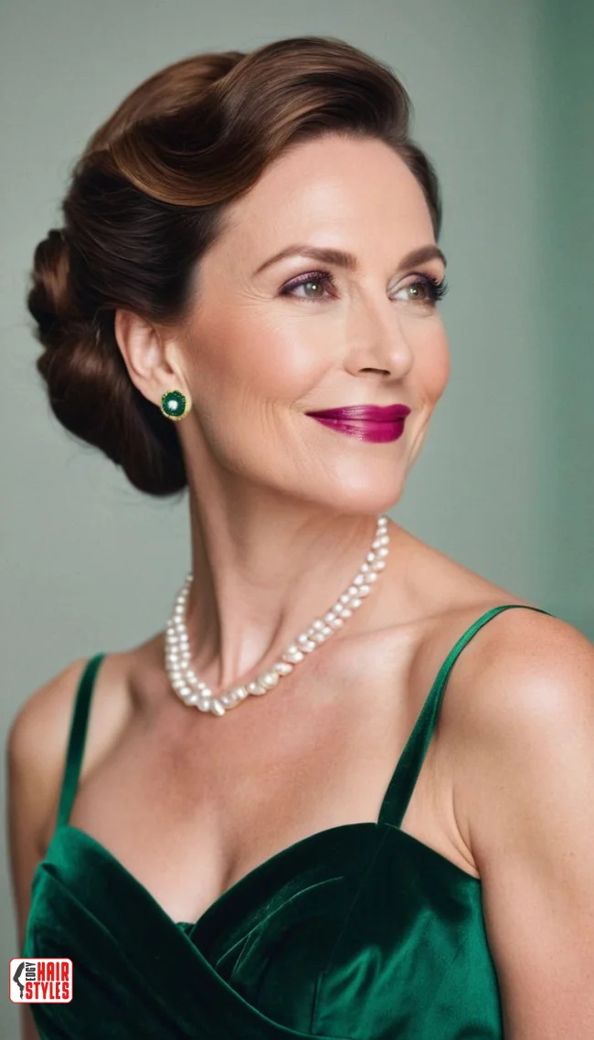 6. Twisted Side Chignon | Chic And Timeless Updo Hairstyles: Elevate Your Look With These Stunning Updos