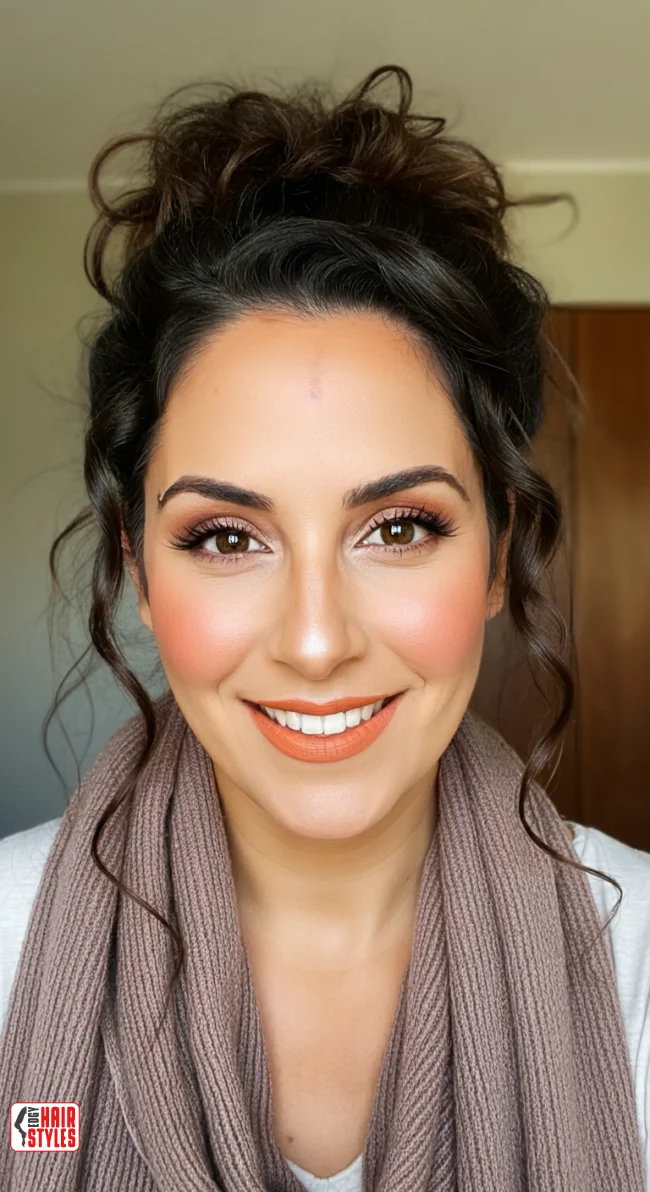 3. Messy Bun | Chic And Timeless Updo Hairstyles: Elevate Your Look With These Stunning Updos