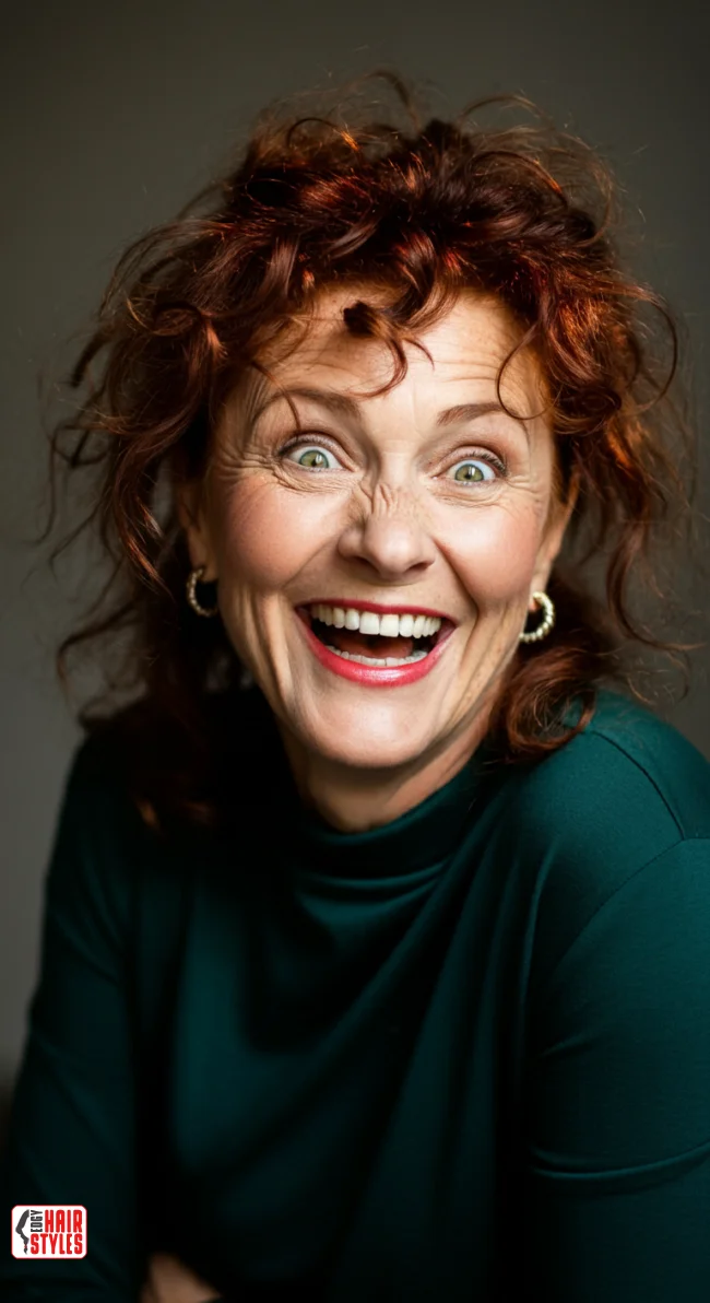 3. Soft Curls with Shoulder-Length Hair | What Hairstyles Are Good For Women Over 60 With Thinning Hair?