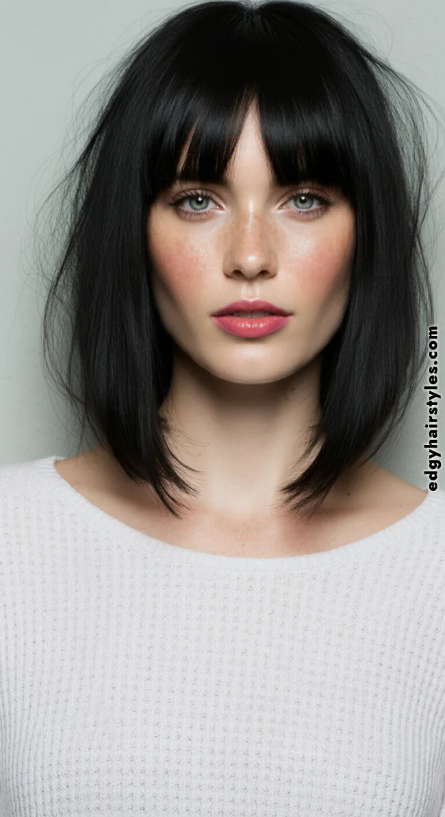 1. Bob With Center Parting | Bob With Center Parting: Latest Hairstyle Trend!