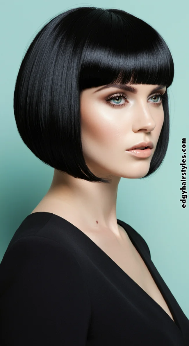3. Sleek Straight Bob | Spring Hairstyles For Short Hair: Trendy Looks