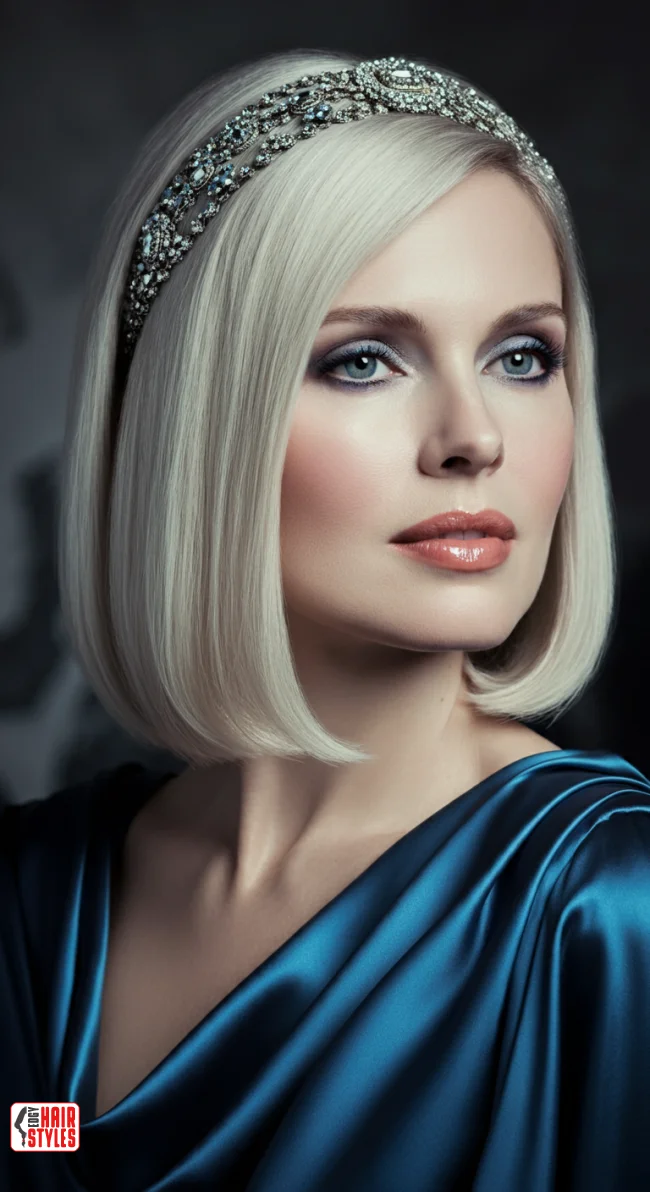 10. Straight Hair with Hair Accessories | Stunning Hairstyles For Straight Hair - Flawless Elegance