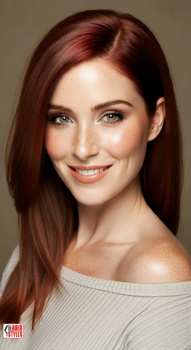 5. Side-Swept Straight Hair | Stunning Hairstyles For Straight Hair - Flawless Elegance