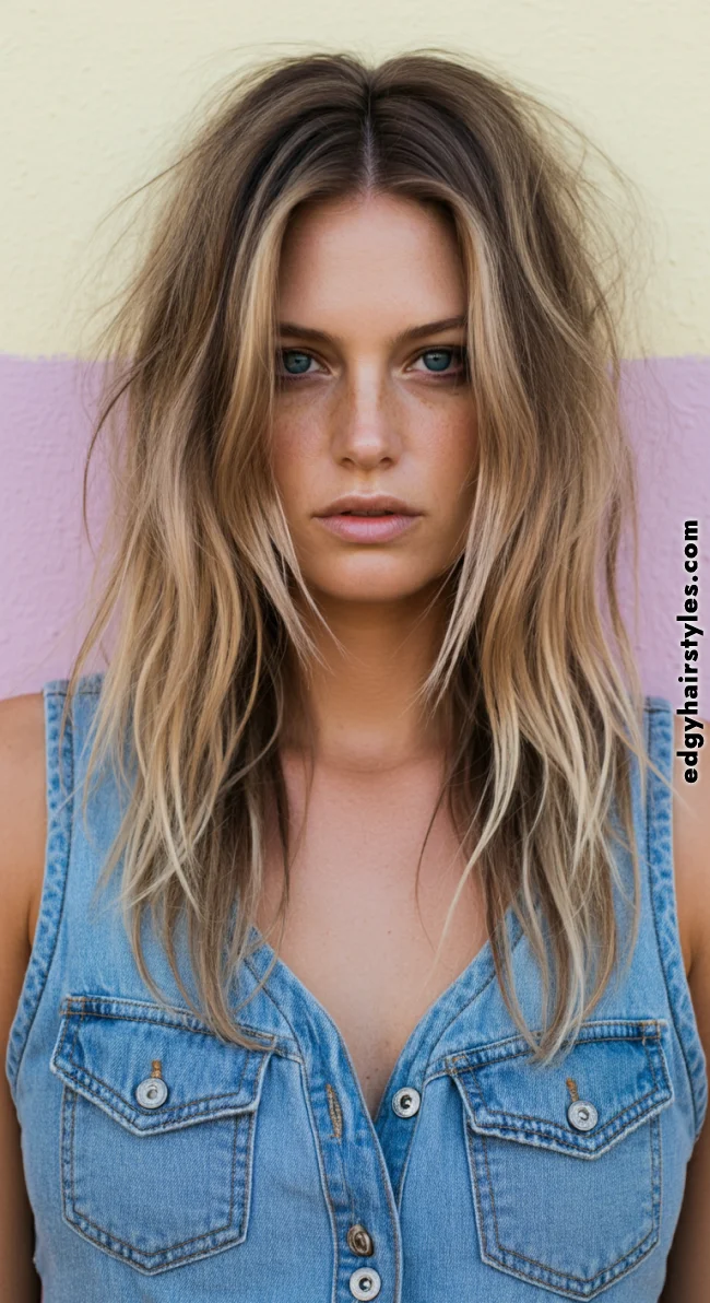 7. Shaggy Lob | Long Bobs (Lob): Effortless Style For A Stunning Hair Transformation