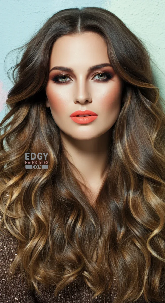 3. Golden Honey Balayage | 10 Brunette Balayage Ideas To Refresh Your Look